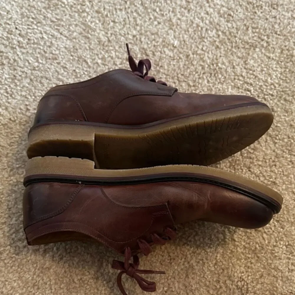 Timberland Oakrock Oxford Dress Shoes Mens Size 8 Career Leather Preppy Business